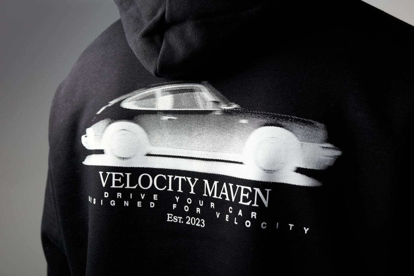 Vintage VM Original Heavy Hoodie - Black