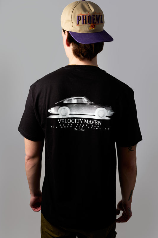 Vintage VM Original Block T-Shirt - Black