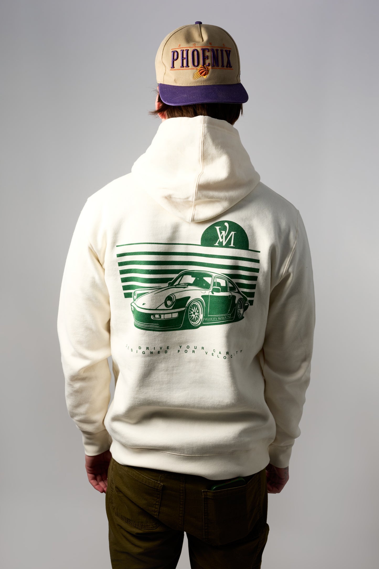 Sunrise Horizon Stencil - Ecru