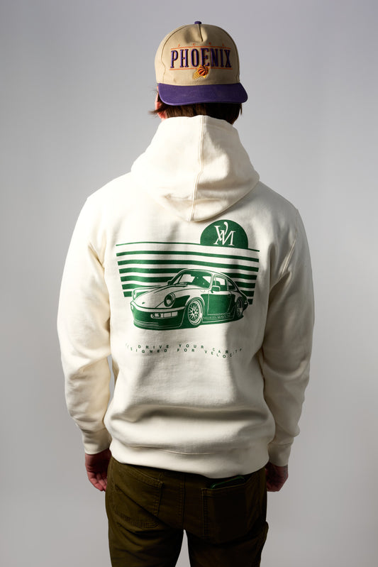 Sunrise Horizon Stencil - Ecru