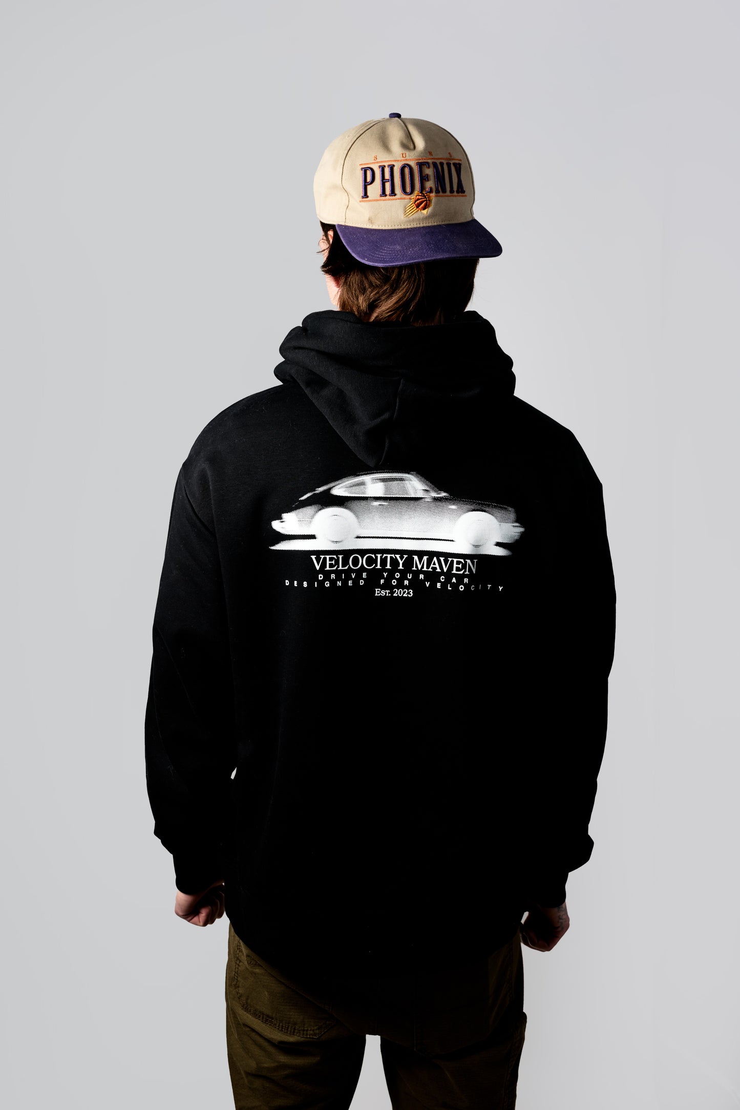 Vintage VM Original Heavy Hoodie - Black